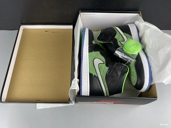 Reps TBK Zen Zoom Jordan1 3751 Retro CK6637- SunProtective Green 1024